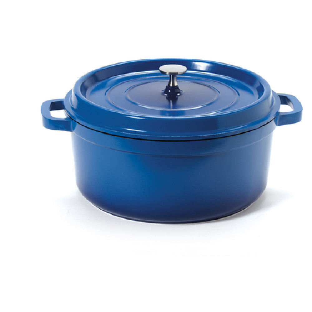 GET Enterprises CA-006-CB/BK/CC Heiss™ Induction Dutch Oven 6-1/2 Qt. (7 Qt. Rim Full) 11" Dia. X 4-1/2"H