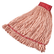 Rubbermaid FGA25206OR00 - Web Foot® Wet Mop, Medium, 4-ply Cotton/synthetic Blend