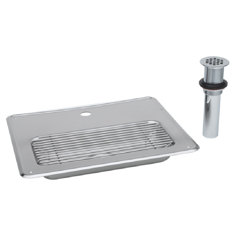 T&S Brass B-1231 Drip Pan Drop In Grid Stainless Steel