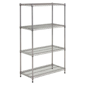 Hubert 69512 - Shelving Unit, Wire, 60"W X 18"D X 72"H