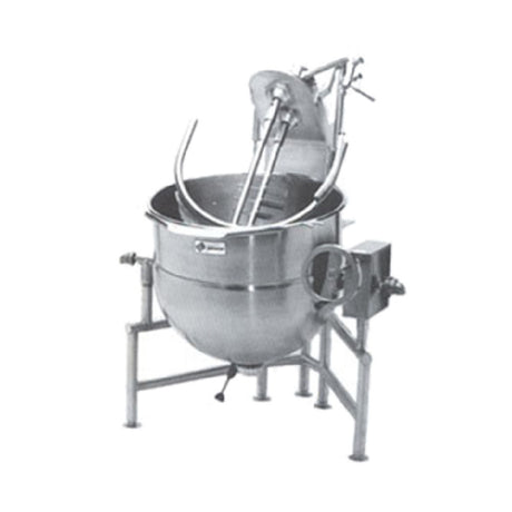 Legion TWT-80 Direct Steam Tilting Kettle 80-gallon 304 Stainless Steel Liner