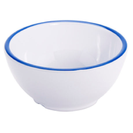 GET Enterprises B-140-W/CB Settlement Bistro™ Enamelware Bowl 14 Oz. (16 Oz. Rim-full) 5-1/4" X 2-1/4"