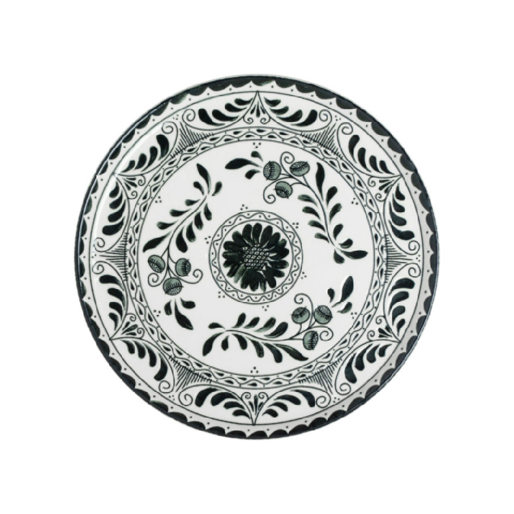 Steelite A101P801 Plate 10.75" Talavera Motiva Black