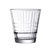 Arc Cardinal X0392 Arcoroc Stack Up Cross Rocks 8.75 Oz (H:3.625'' T:3.375'' M:3.375'' B:2.25'')