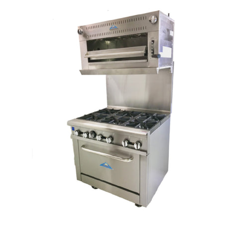 Comstock-Castle CCSB-36-N Salamander Broiler Natural Gas 36" Wide X 19" Deep Stainless-steel Frame