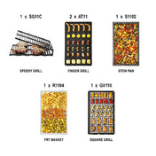 Lainox MSK11R Restaurant Starter Pack Includes: (1) Speedy Grill (SG11C) (2) Finger Grills (AT11)