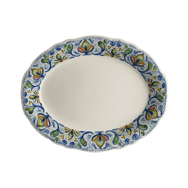 Steelite HL52763906 Oval Platter 12.625" X 9.75" Carolyn