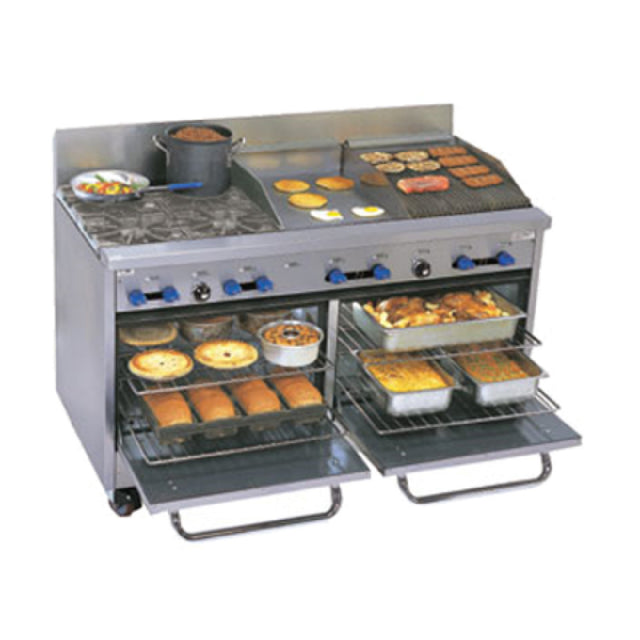 Comstock-Castle F3226-18-1.5RB Range Gas 60" Wide