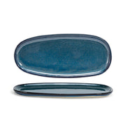 FOH DSP037BLP23 Artefact™ Plate 11" X 5" X 0.50" Oval