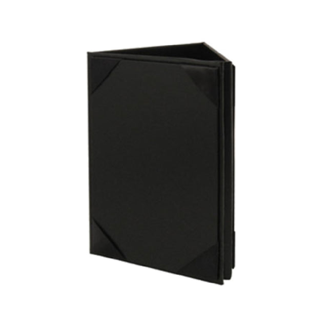 Risch TENT3SIDED 5X7 BLACK Table Tent 5" X 7" 3-sided