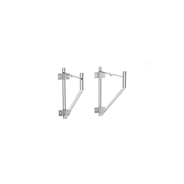 Metro 12WB1C Regular Erecta® Wall Mount 12"D X 10-3/4"H (1) Shelf Capacity (each Mount Consists Of (2) Shelf Supports & Mounting Brackets) (wall Bolts Or Screws Not Included)