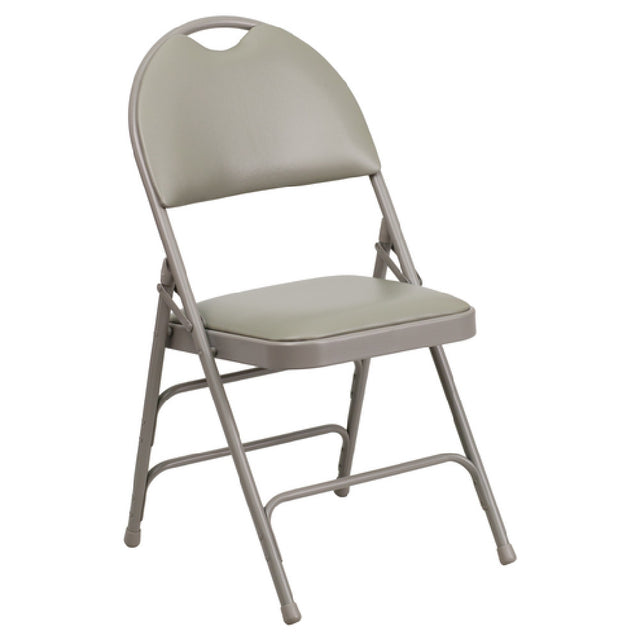 Flash Furniture HA-MC705AV-3-GY-GG Hercules Series Extra Large Ultra-Premium Folding Chair