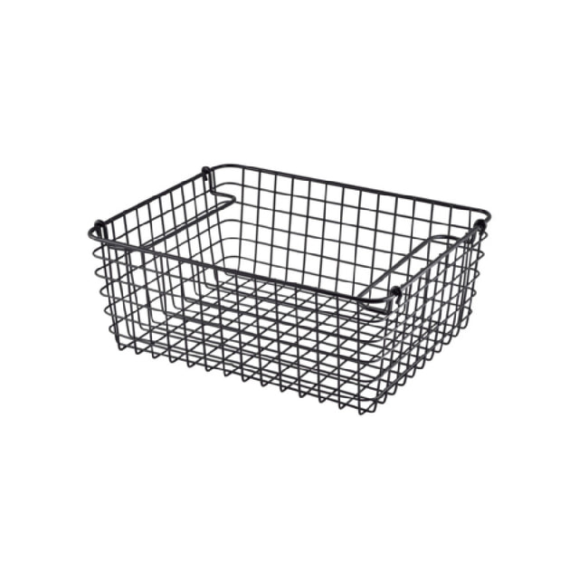 Steelite GWWBGN12BK Serving Basket 12.38"L X10"W X 4.75"H Rectangular