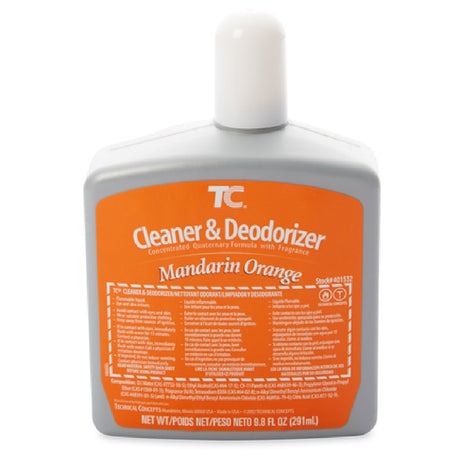 Rubbermaid FG401532 - TC AutoClean® Refill, Cleaner & Deodorizer, Mandarin Orange (sold In Case Quantities Only)
