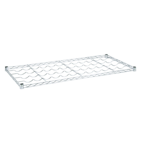 Hubert 19195 - Kratos Wire Wine Shelf, 48"W X 24"D, (22) Bottle