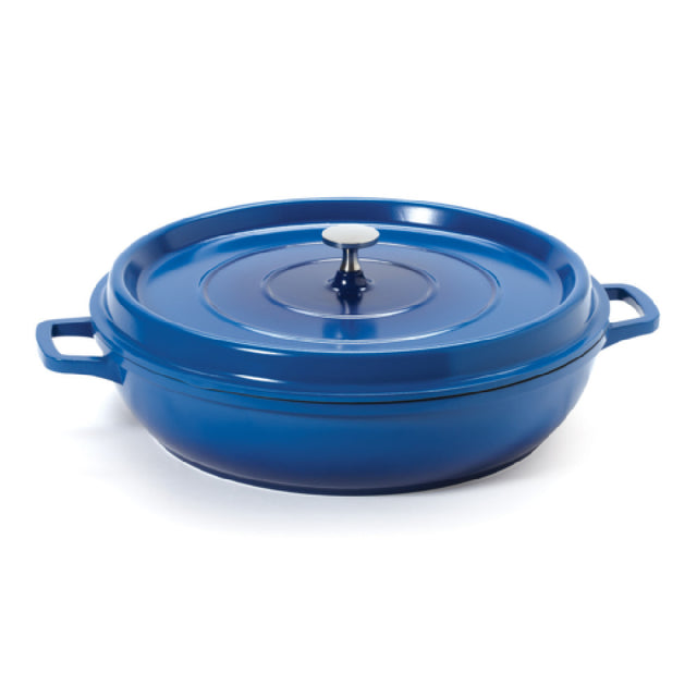 GET Enterprises CA-008-CB/BK/CC Heiss™ Braiser Pan 4 Qt. (5 Qt. Rim Full) 12-5/8" Dia. X 2-7/8"H