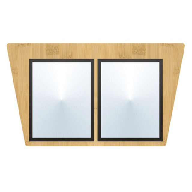 Hubert 35588 - Menu Board, 3-pocket, Wall-mount