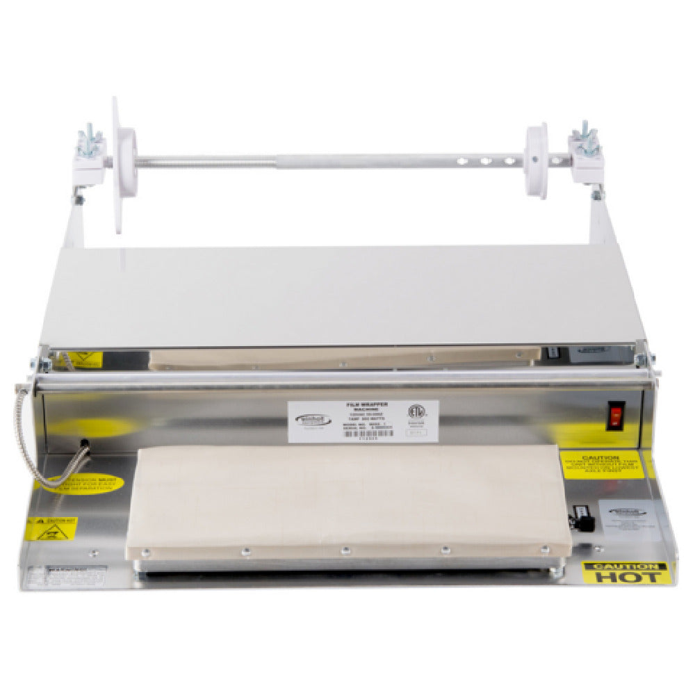 Winholt WHSS-1 Film Wrapping Dispenser Counter Type Aluminum & Stainless Steel Construction