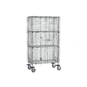 Metro SEC33EC-2EZ - Super Erecta® Security Unit, Mobile, Chrome Plated Finish