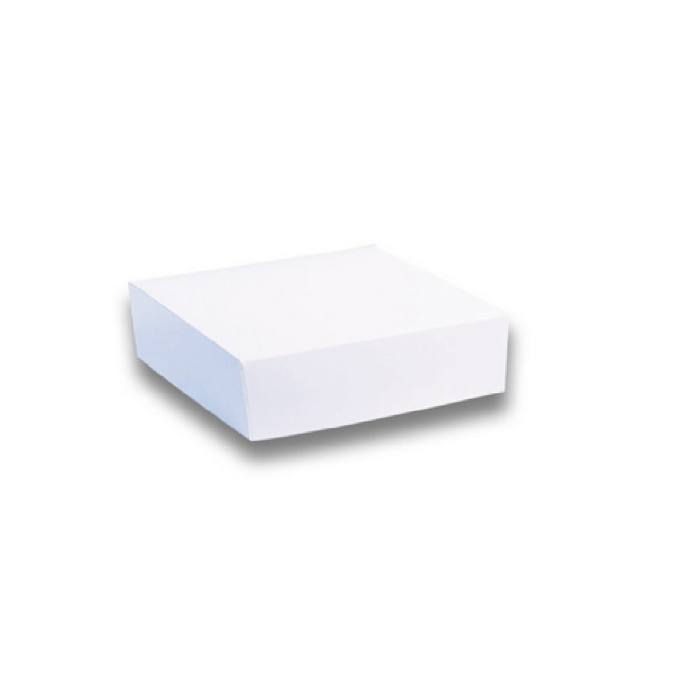 PacknWood 209BP2611 - Pastry Box, 9.84"L X 9.84"W X 3.94"H, White