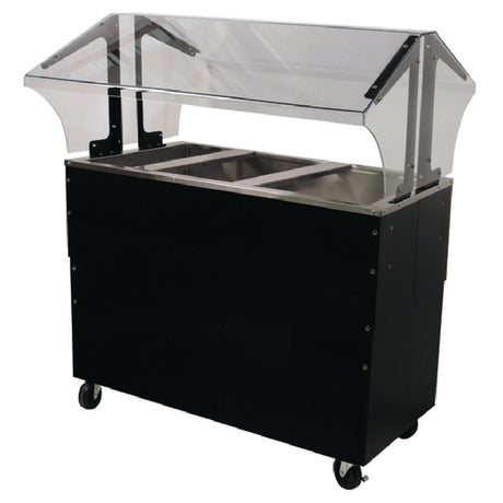 Advance Tabco B3-CPU-B-SB Ice Cooled Portable Food Buffet Table 47-1/8"W X 35"D X 53"H