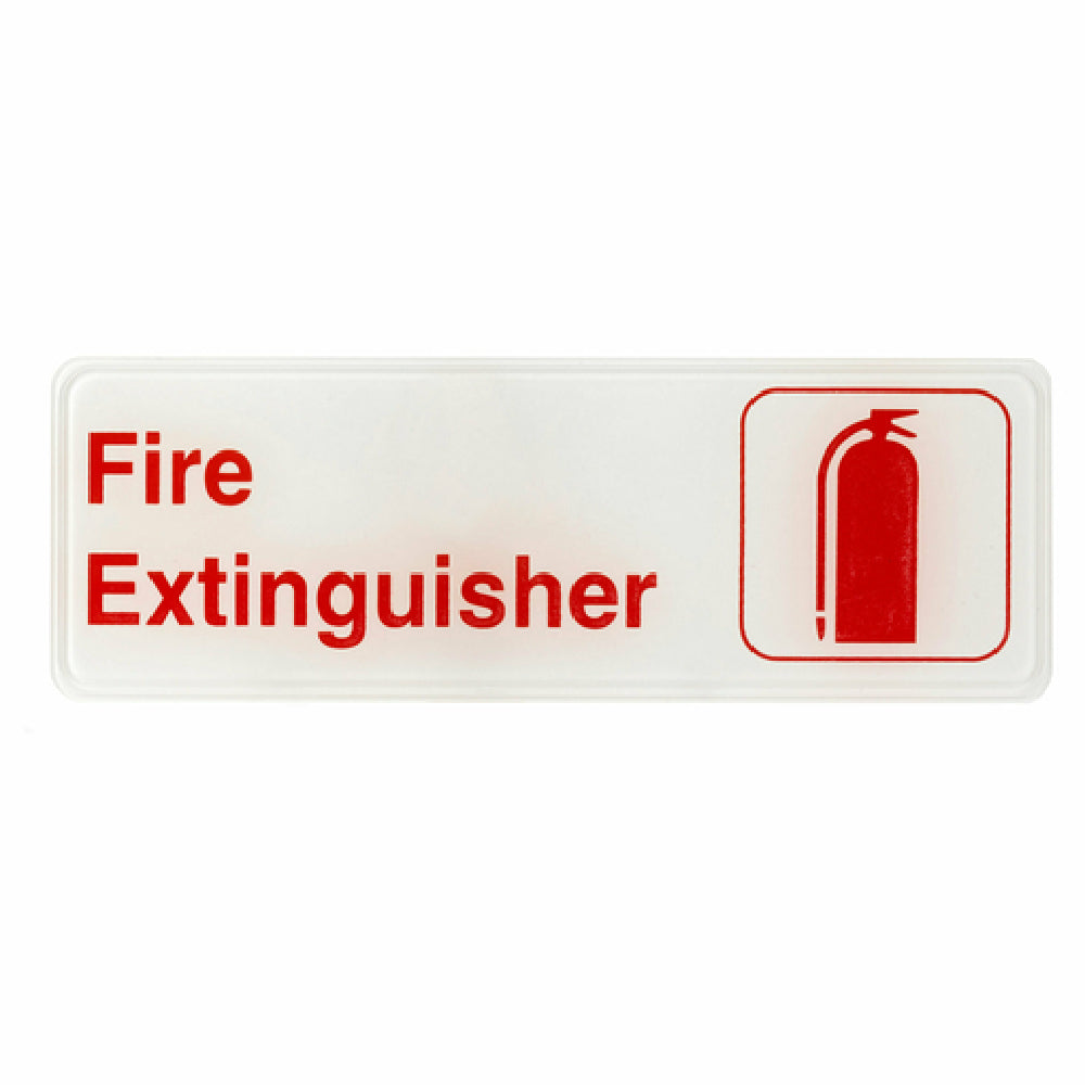 Alpine Industries ALPSGN-34 Sign 9" X 3" "Fire Extinguisher"