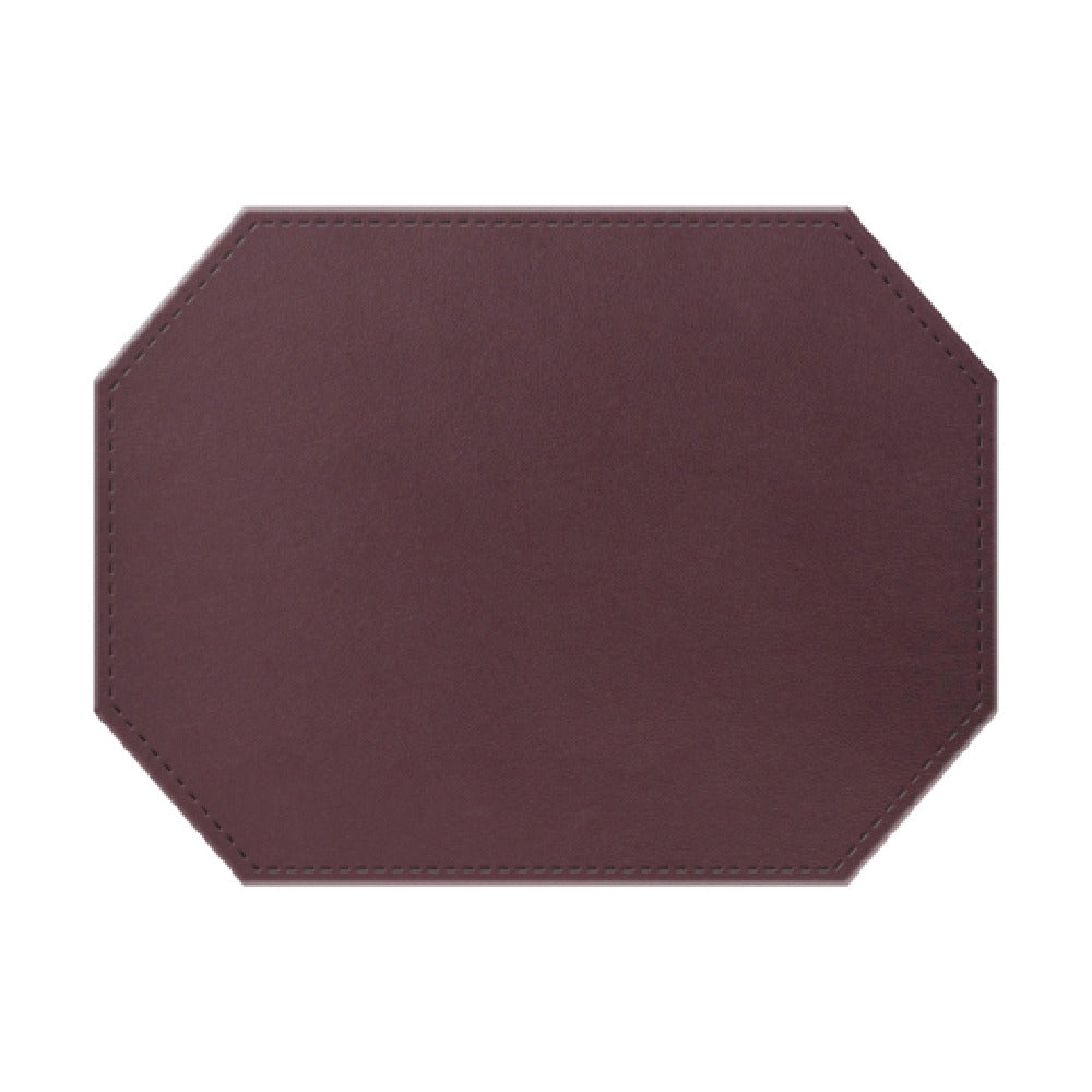 Risch PLACEMATDXOCT-IRI 16X12 Iridescent Shimmer Faux-leather Premium Sewn Placemat (specify Color)