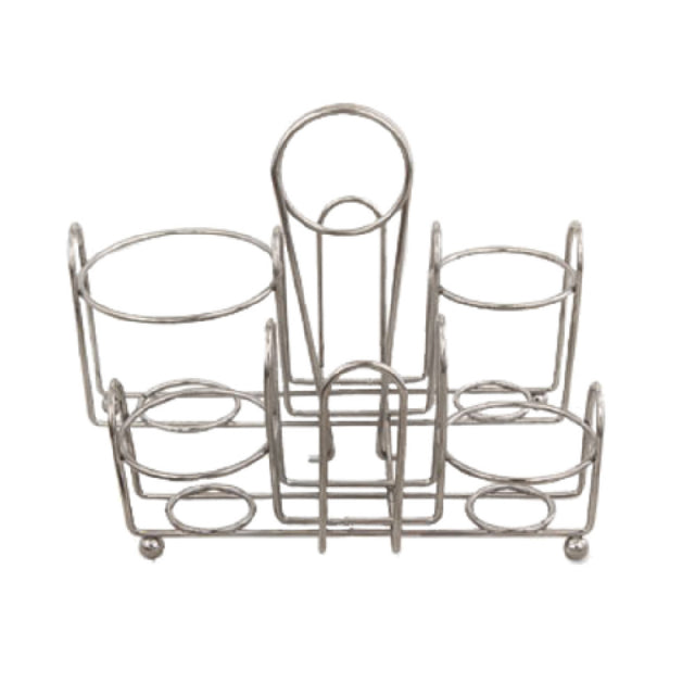 Alegacy Foodservice Products WR4004 Condiment Rack 6" X 8-7/8" X 6" Salt & Pepper Shakers