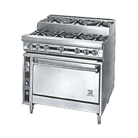 Jade Range JTRHE-3-3-36 Titan™ Heavy Duty Range Gas 36"