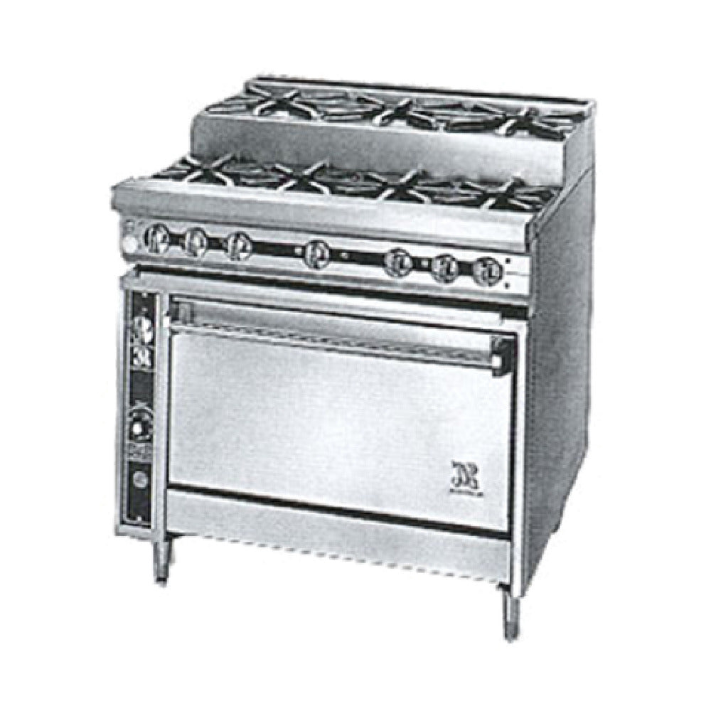 Jade Range JTRHE-3-3-36C_LP Titan™ Heavy Duty Range Gas 36"