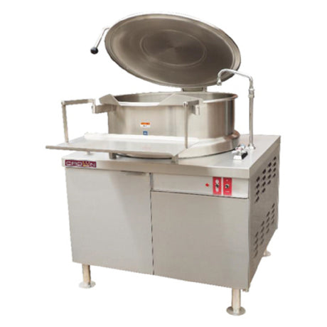 Crown Steam DMT-40 Tilting Kettle Direct Steam 40 Gallon Capacity