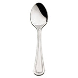 Browne Foodservice 502925 Contour Demitasse Spoon 5" 18/0 Stainless Steel