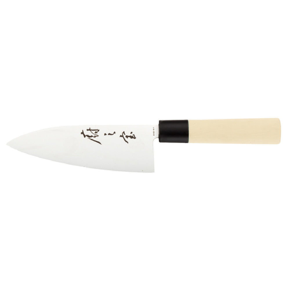 Mercer Culinary M24106PL Asian Collection Deba Utility Knife 6" Stamped