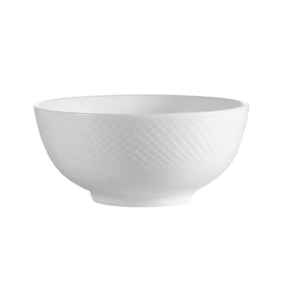 CAC China BST-18 Boston Nappie Bowl 15 Oz. 6" Dia. X 2-1/2"H