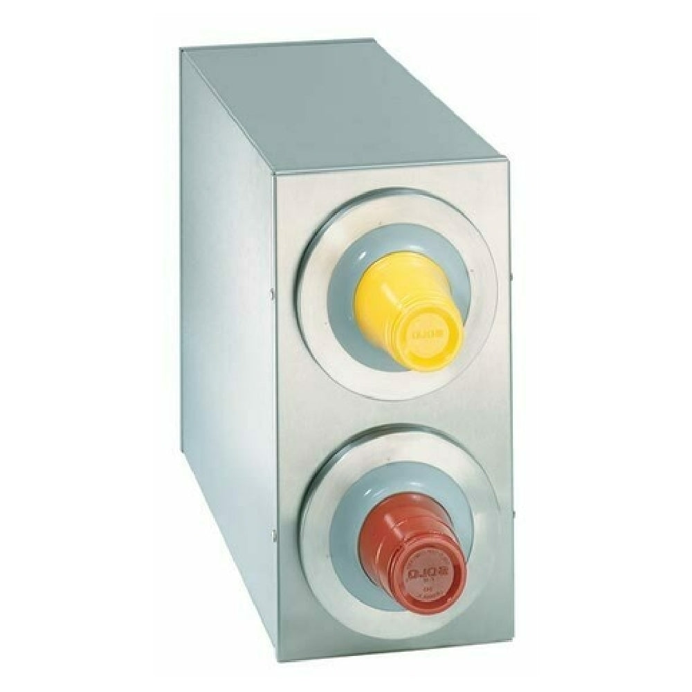 Dispense Rite BFL-R-2SS Cup Dispensing Cabinet 16-1/2"H X 8-1/8"W X 23"D Interchangeable Gasket