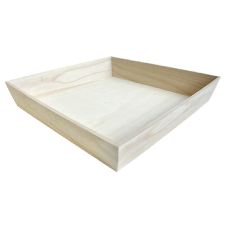 PacknWood 210WOODTRAY32H - Noah32 Tray, 14.75" X 14.75" X 3", Square
