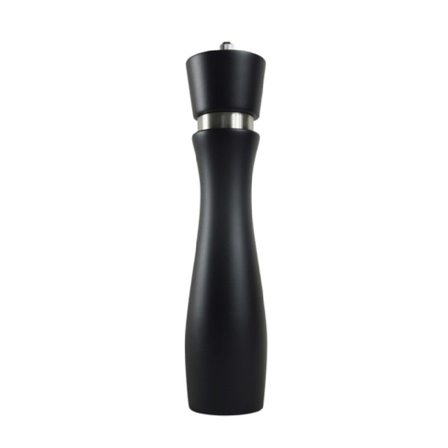 Thunder Group WDPM010BK Beechwood Pepper Mill 10"H Black