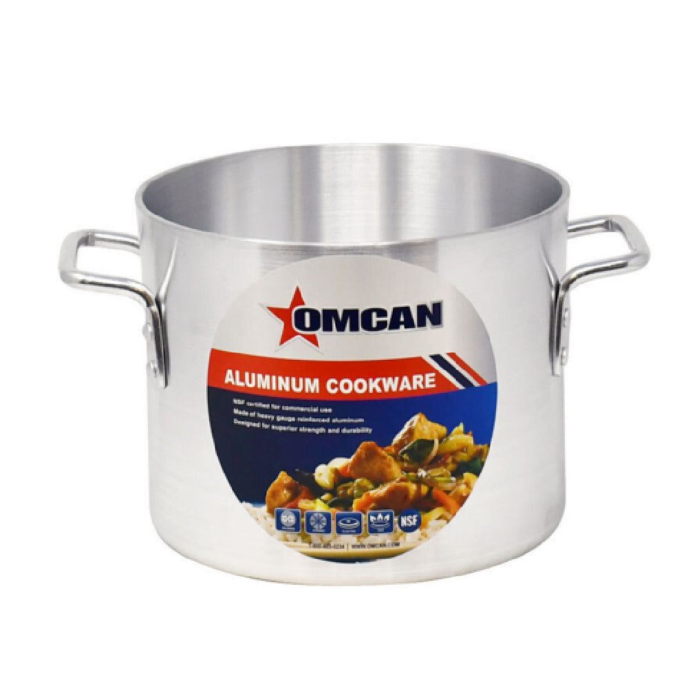 Omcan 43366 (43366) Stock Pot 8 Quart 9" Diameter X 7.5" Deep