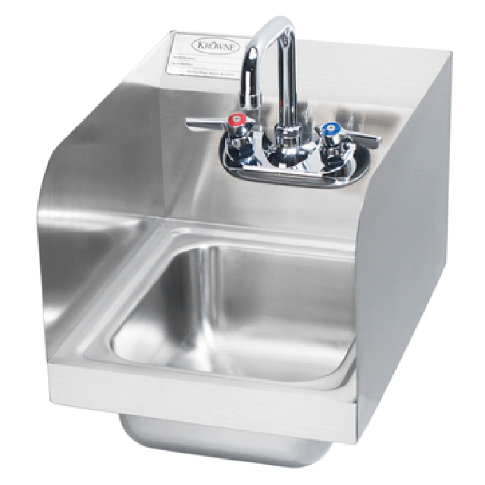 Krowne HS-30L Space Saver Hand Sink Wall Mount 12"W X 14-1/4"D X 13-3/8"H OA