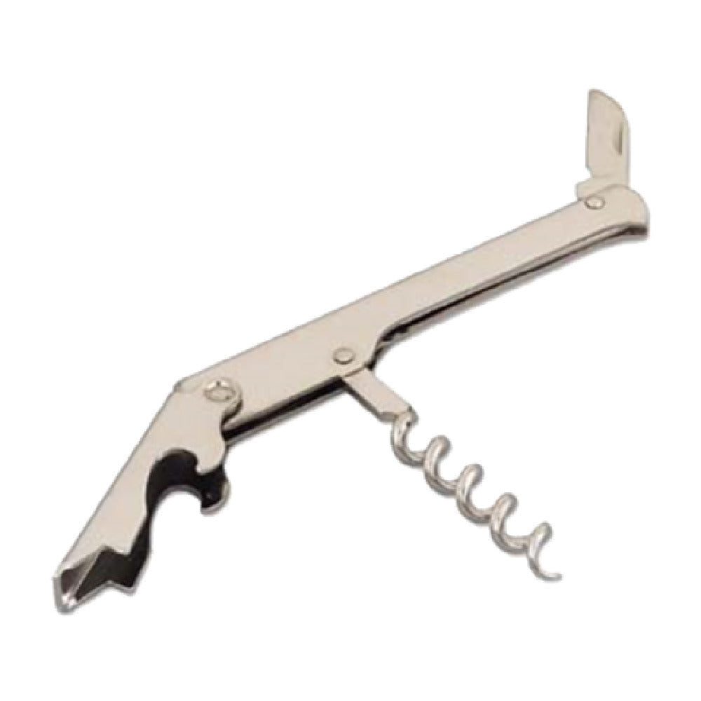 Browne Foodservice 1147K Waiter's Corkscrew 4-1/2"L Nickel-plated