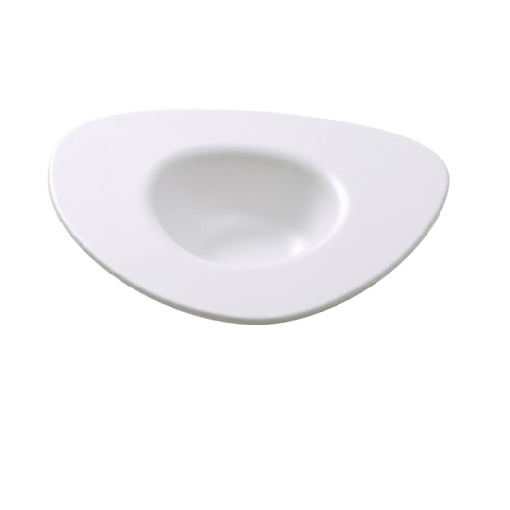 Yanco MO-410 Moderne Dessert Plate 10 Oz. 10-1/2"L X 9"W X 2"H