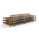 Steelite MGCMLD16BSXF - Grand Market Induction Station, 200.5" X 71.0" X 47.0", Modular