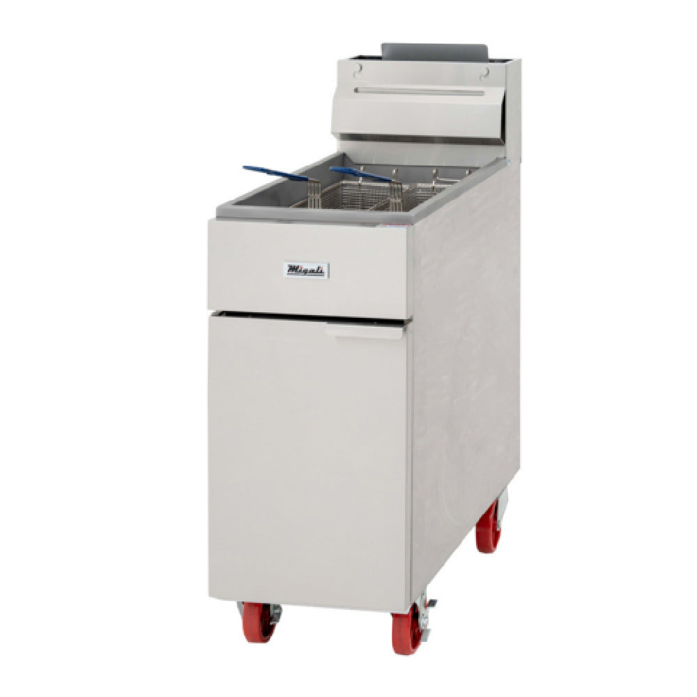 Migali Industries C-F40-NG Competitor Series® Fryer Natural Gas Floor Model