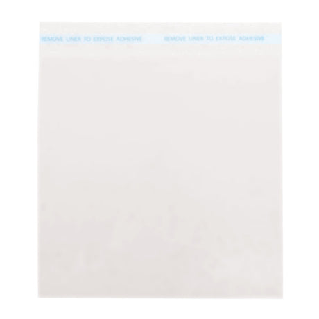 Hubert 48944 - Poly Bag, 6-1/2"L X 6-1/2"H, Clear