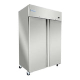 Empura E-KB56TF - Reach-In Freezer, 2 Swing Solid Doors, 53.9"W X 32.7"D X 82.3"H
