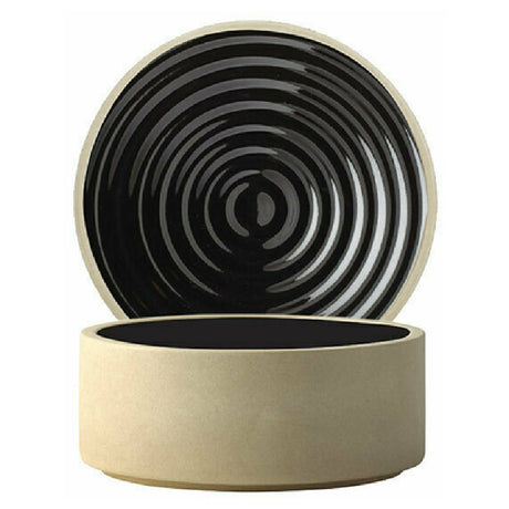 Arc Cardinal FK889 Chef & Sommelier Geode Black Bowl 12.0 Oz (D:4.75'') Stoneware