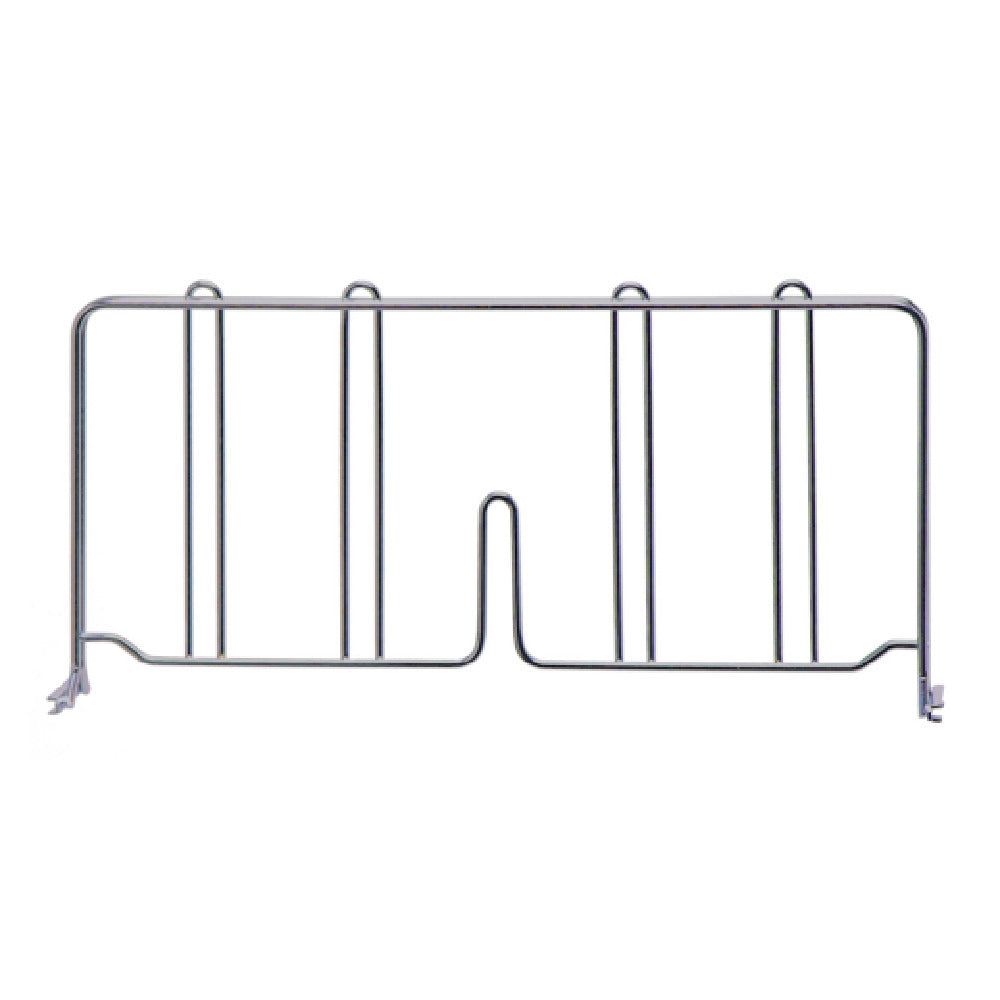 Quantum DIV18S Wire Shelf Divider 18"D X 8"H 304 Stainless Steel