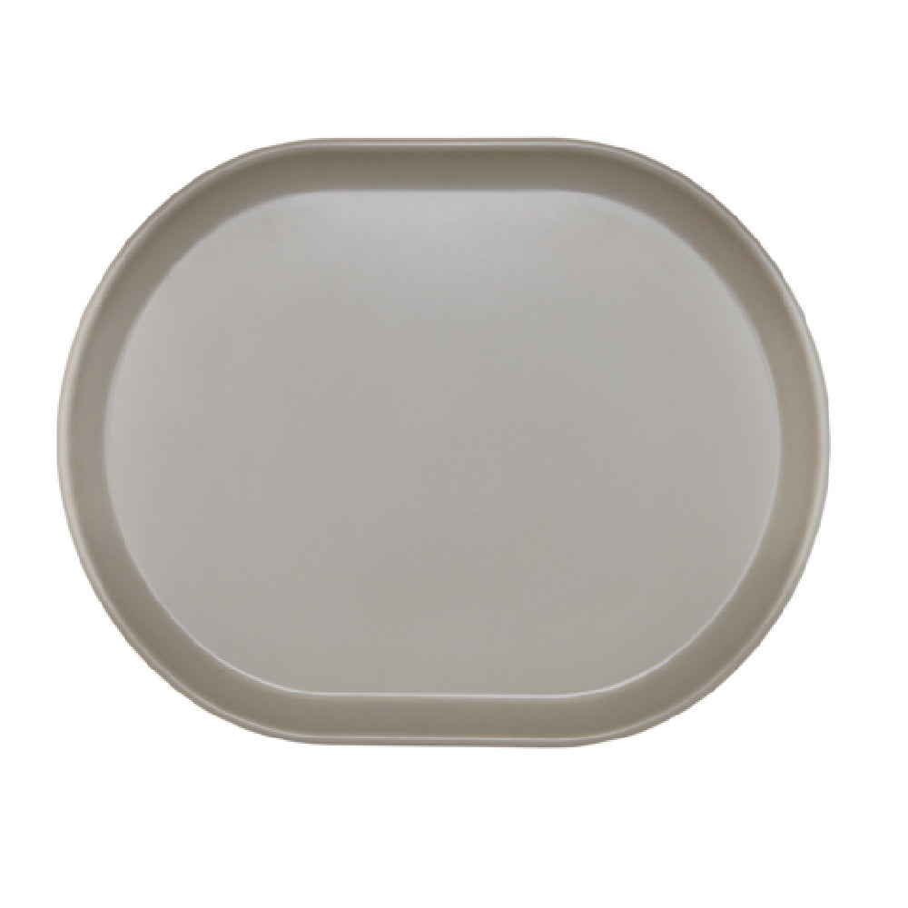 Cal Mil 22018-102 Ash Melamine Platter 14x 11.25" D X 1" H Dishwasher Safe (available In 8 Colors) (per Case=6)