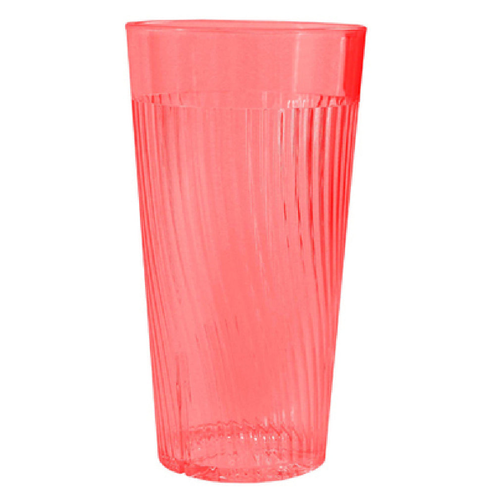 Thunder Group PLPCTB312RD Tumbler 12 Oz. (14 Oz. Rim Full) Swirl Design