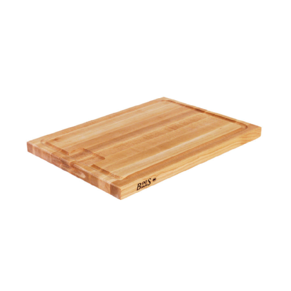 John Boos AUJUS Professional Cutting Board 24"W X 18"D X 1-1/2" Thick Edge Grain Construction